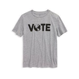 Treasure & Bond Kids' VOTE Collection Graphic Tee NEW WITH TAGS